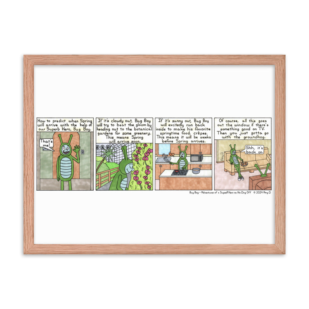 Spring is Coming - Comic Strip Prints - Feb. 3rd, 2024