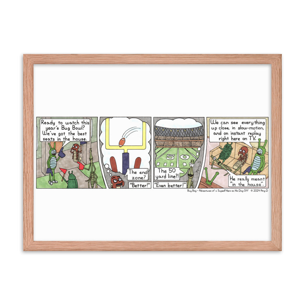 Bug Bowl - Comic Strip Prints - Feb. 10th, 2024