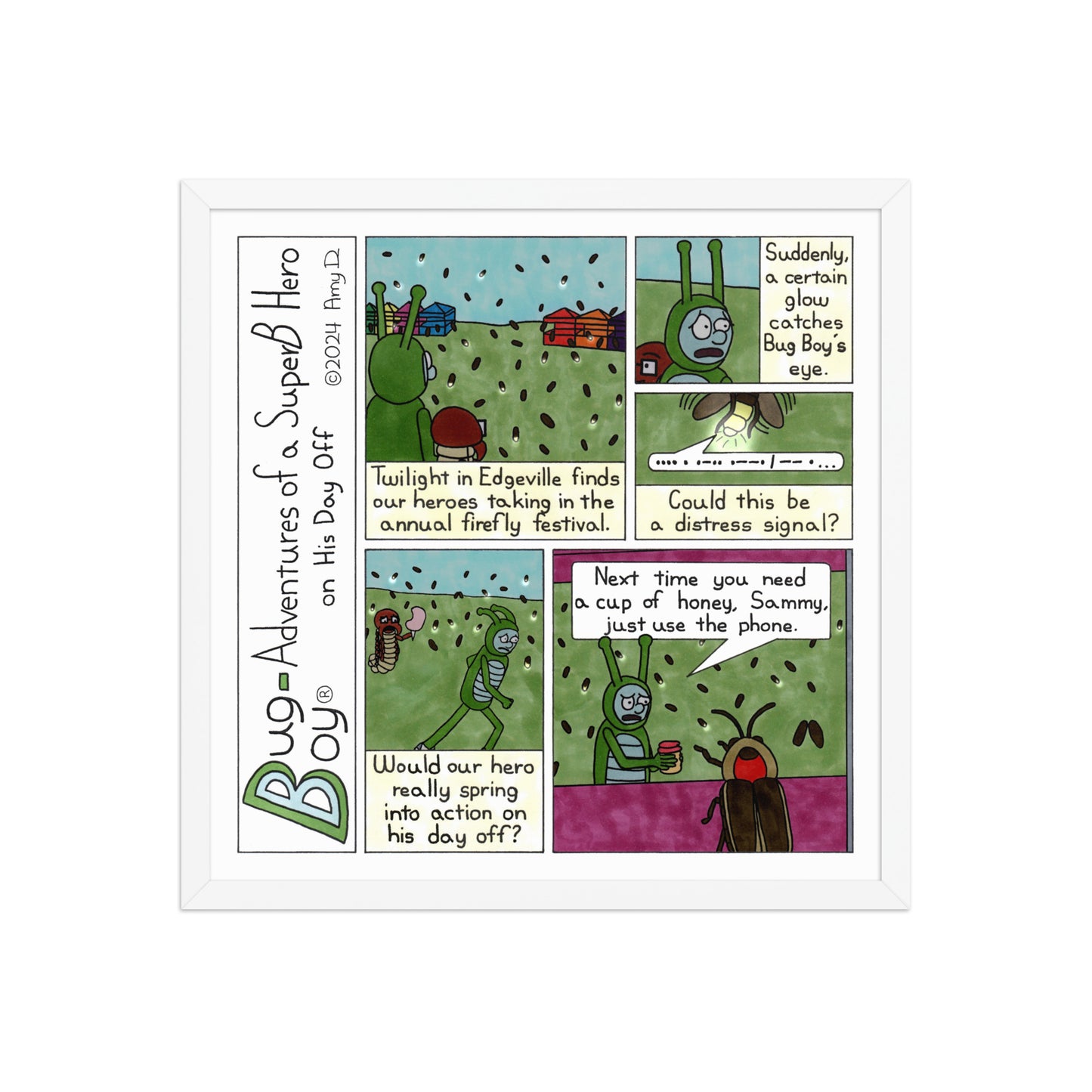 Morse Code - Comic Strip Prints - June 22nd, 2024