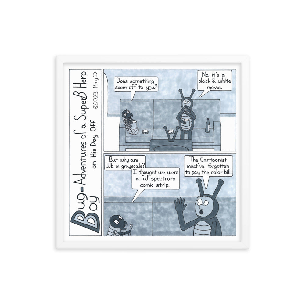 Black & White - Comic Strip Prints