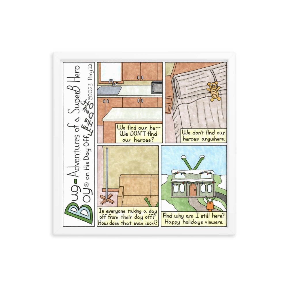 Where is Everyone? - Comic Strip Prints - Dec. 23rd, 2023