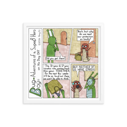 Cicadas - Comic Strip Prints - Apr. 27th, 2024