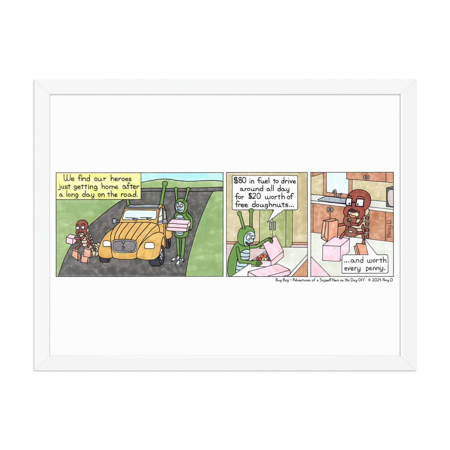 Doughnut - Comic Strip Prints - June 8th, 2024