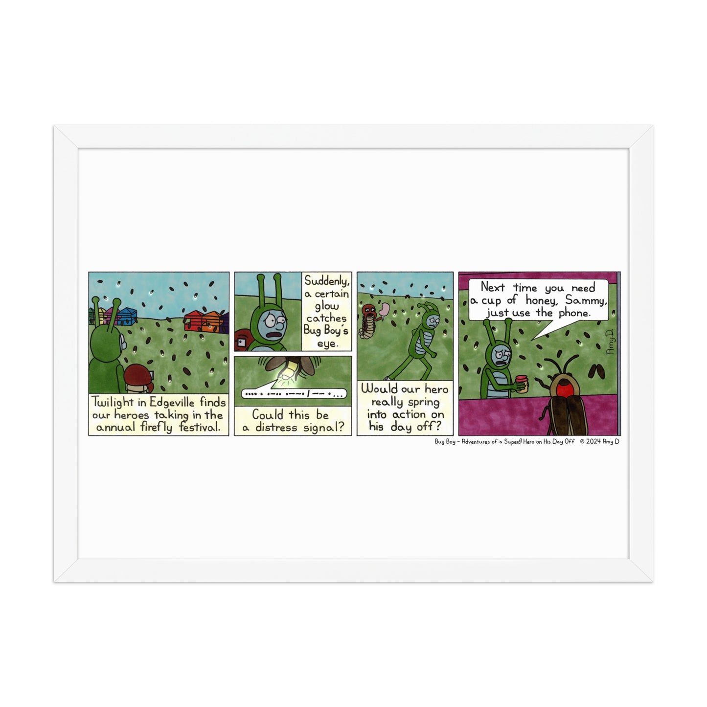 Morse Code - Comic Strip Prints - June 22nd, 2024