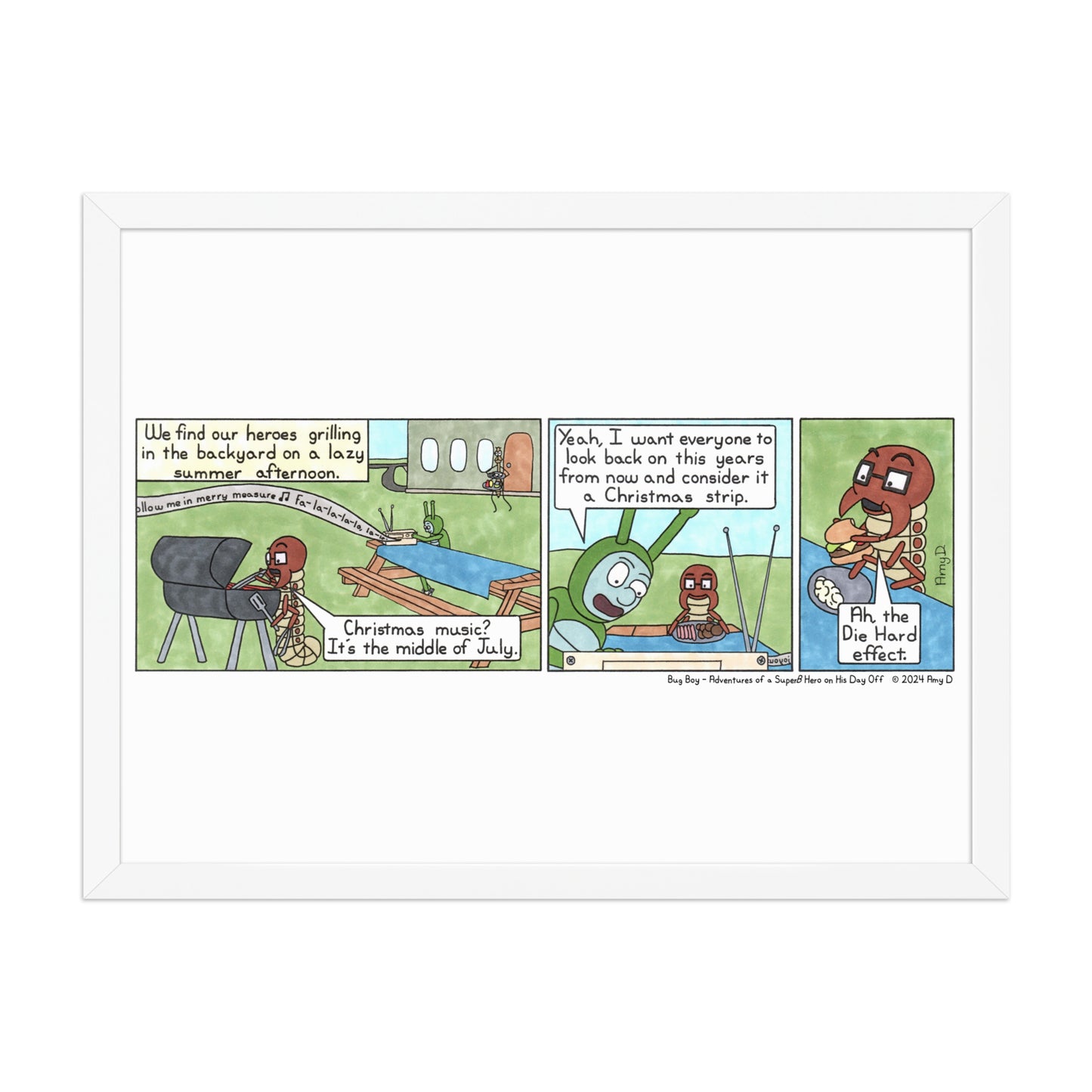 Christmas in July - Comic Strip Prints - July 27th, 2024