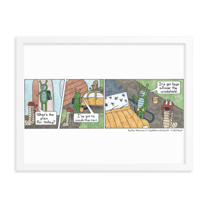 Car Wash - Comic Strip Prints