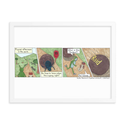 Oh.....Dung Beetle - Comic Strip Prints