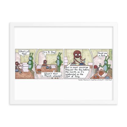 Pi(e) Day - Comic Strip Prints