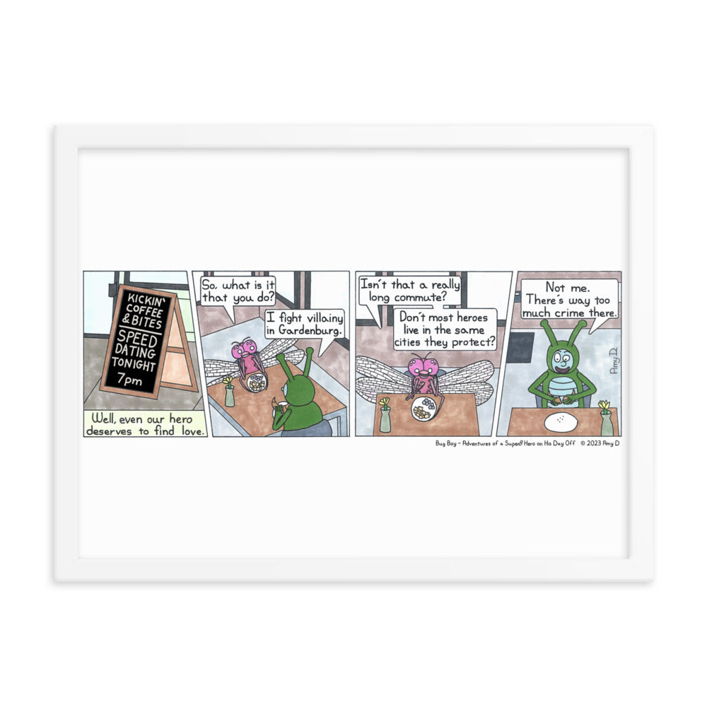 Speed Date - Comic Strip Prints