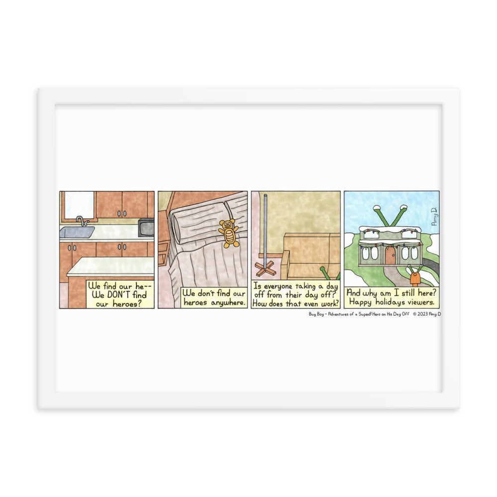 Where is Everyone? - Comic Strip Prints - Dec. 23rd, 2023