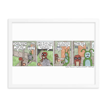 No News - Comic Strip Prints - Apr. 13th, 2024