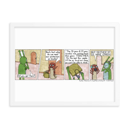 Cicadas - Comic Strip Prints - Apr. 27th, 2024