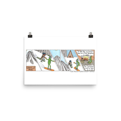 Ski Board - Comic Strip Prints - Jan. 27th, 2024