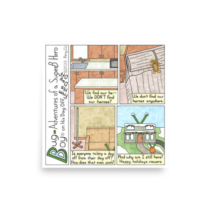 Where is Everyone? - Comic Strip Prints - Dec. 23rd, 2023