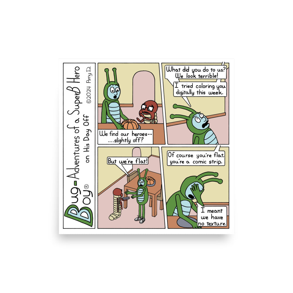 Digital - Comic Strip Prints - Jan. 13th, 2024