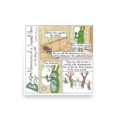 Icebugs - Comic Strip Prints - Jan. 20th, 2024