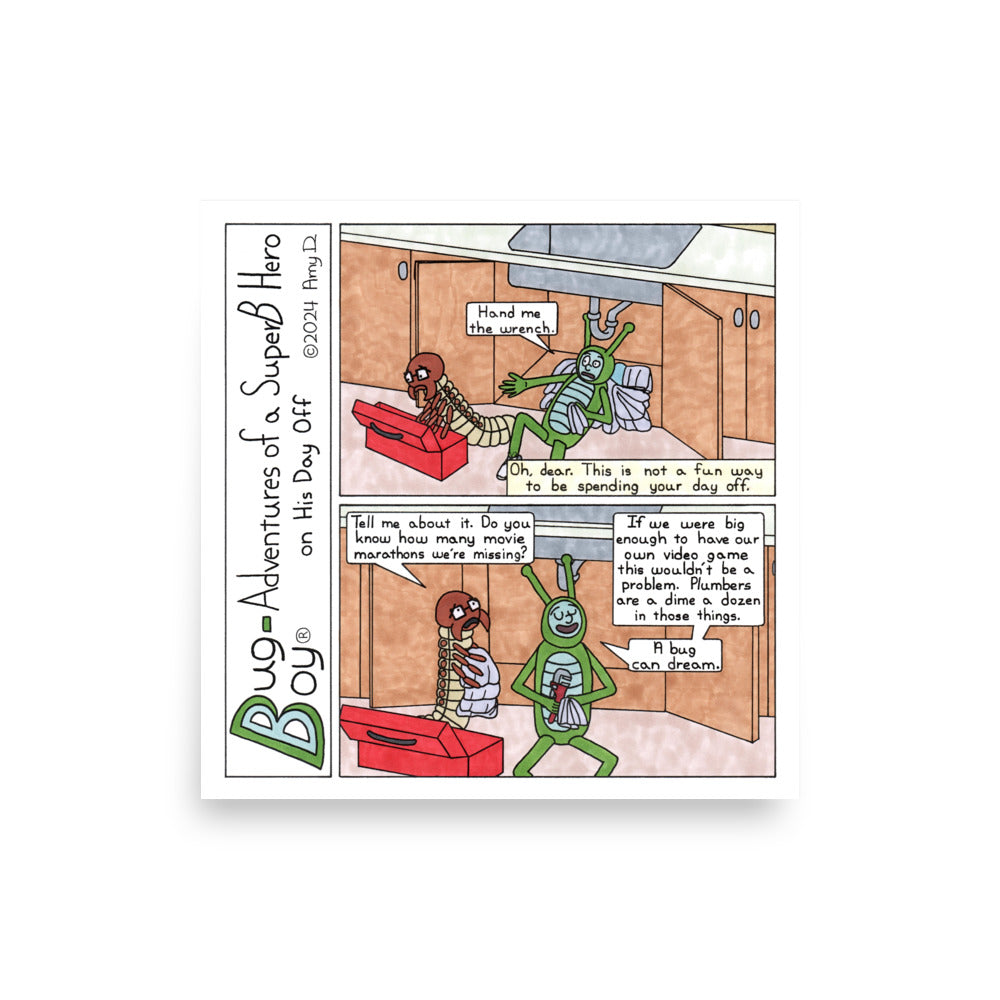 Pipes - Comic Strip Prints - Feb. 24th, 2024