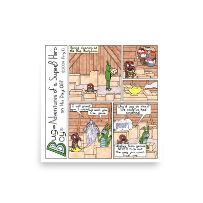 Spring Cleaning - Comic Strip Prints - Mar. 30th, 2024