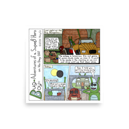 Eclipse - Comic Strip Prints - Apr. 6th, 2024