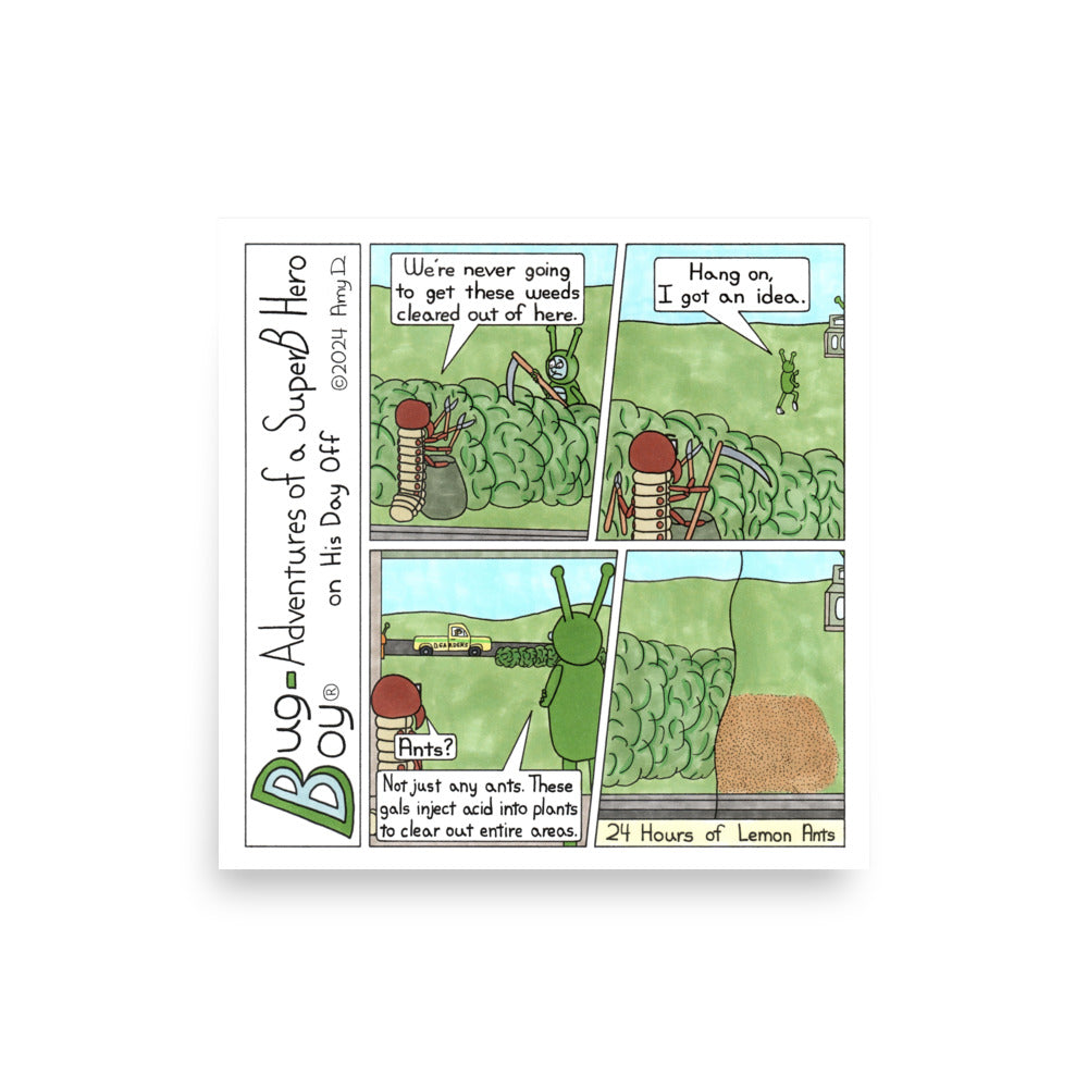 Lemon Ants - Comic Strip Prints - June 15th, 2024