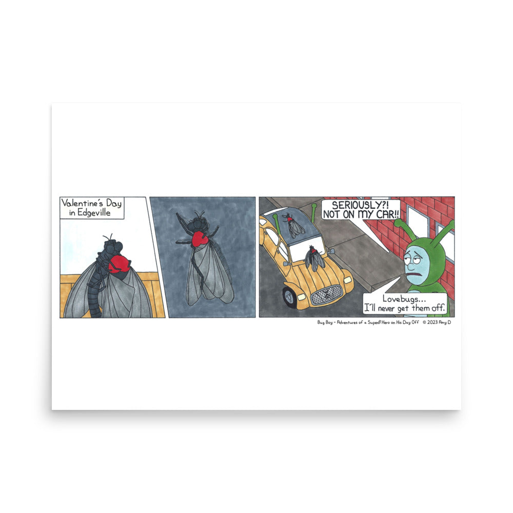 Valentine's Day - Comic Strip Prints