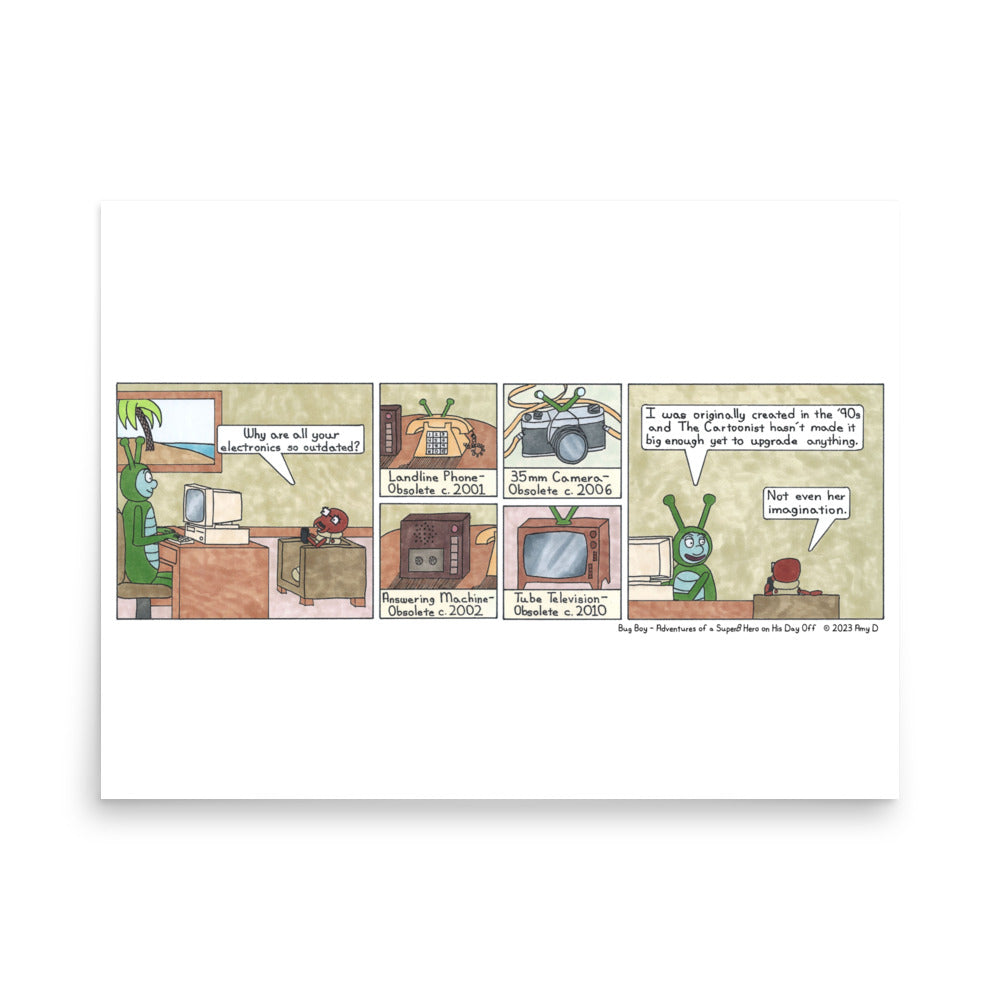 Extinction - Comic Strip Prints