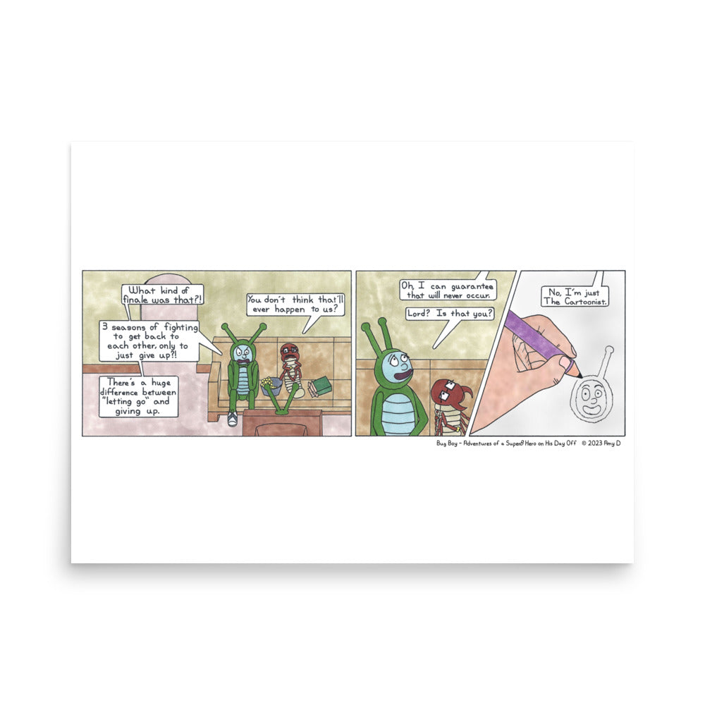 TV2 - Comic Strip Prints