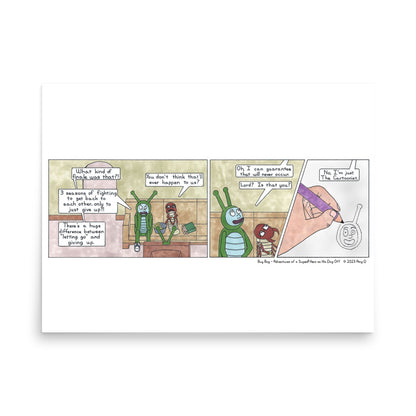 TV2 - Comic Strip Prints