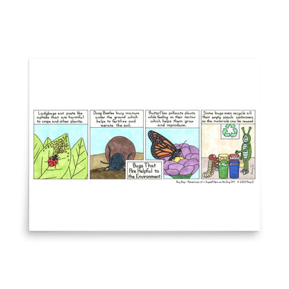 Earth Day - Comic Strip Prints