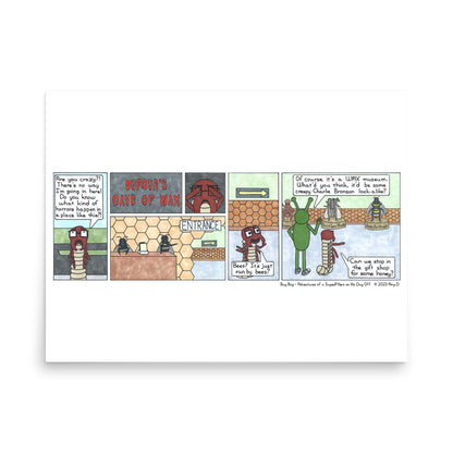 Bee Day - Comic Strip Prints