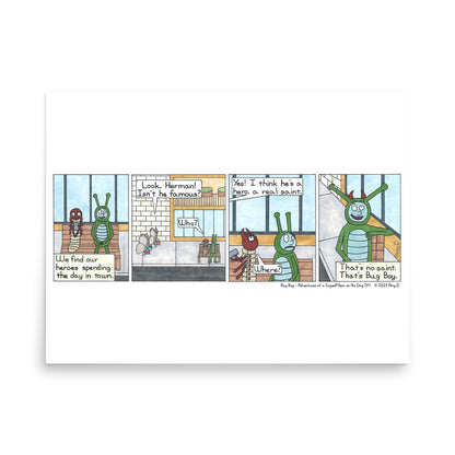 The Saint - Comic Strip Prints