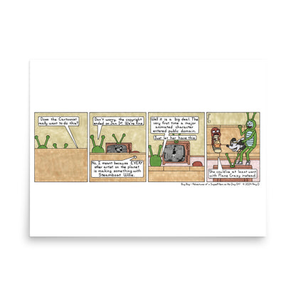 Steamboat - Comic Strip Prints - Jan. 6th, 2024