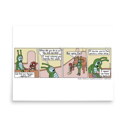 Digital - Comic Strip Prints - Jan. 13th, 2024