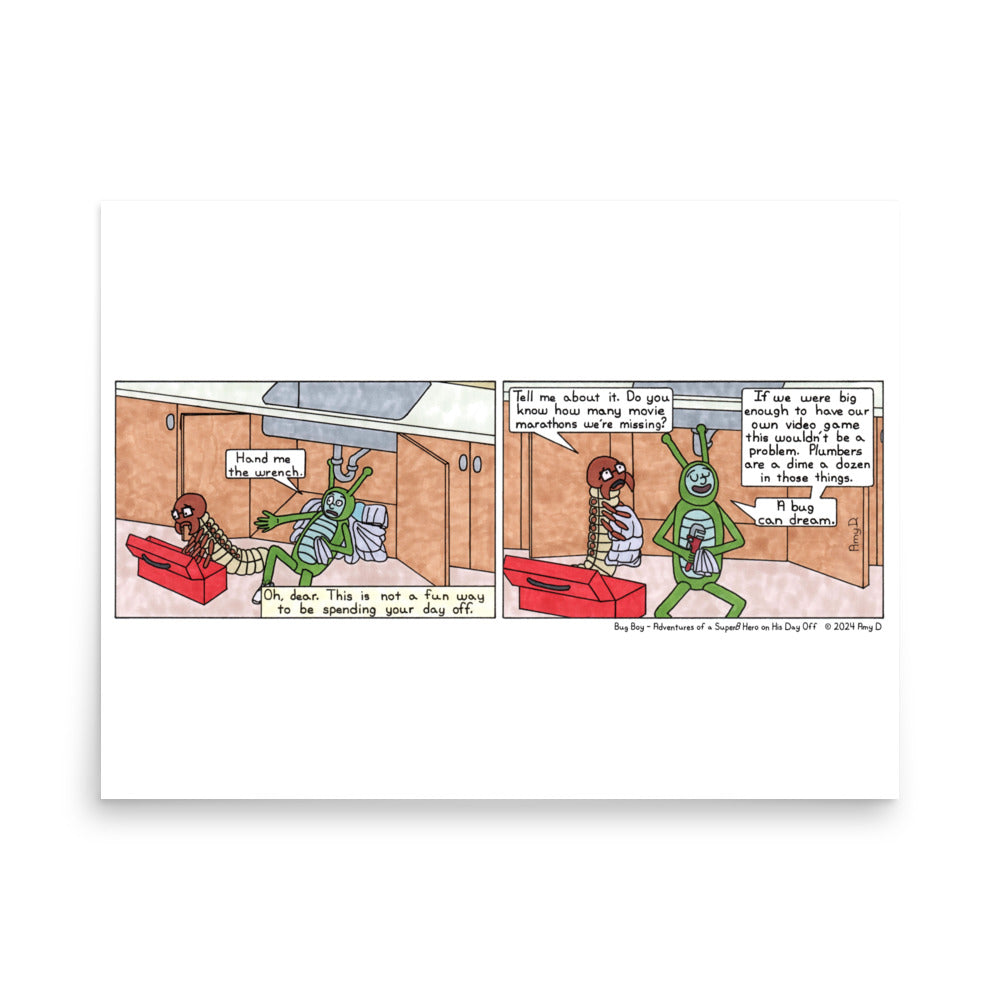 Pipes - Comic Strip Prints - Feb. 24th, 2024