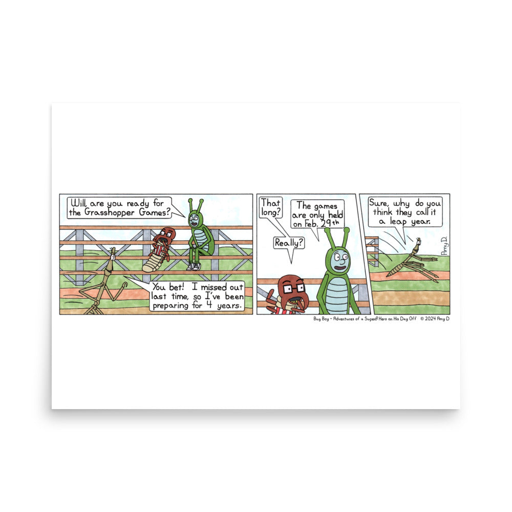 Leap Year - Comic Strip Prints - Mar. 2nd, 2024