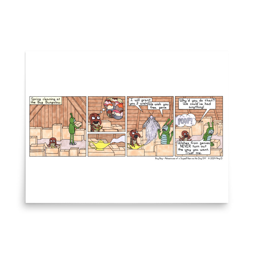 Spring Cleaning - Comic Strip Prints - Mar. 30th, 2024