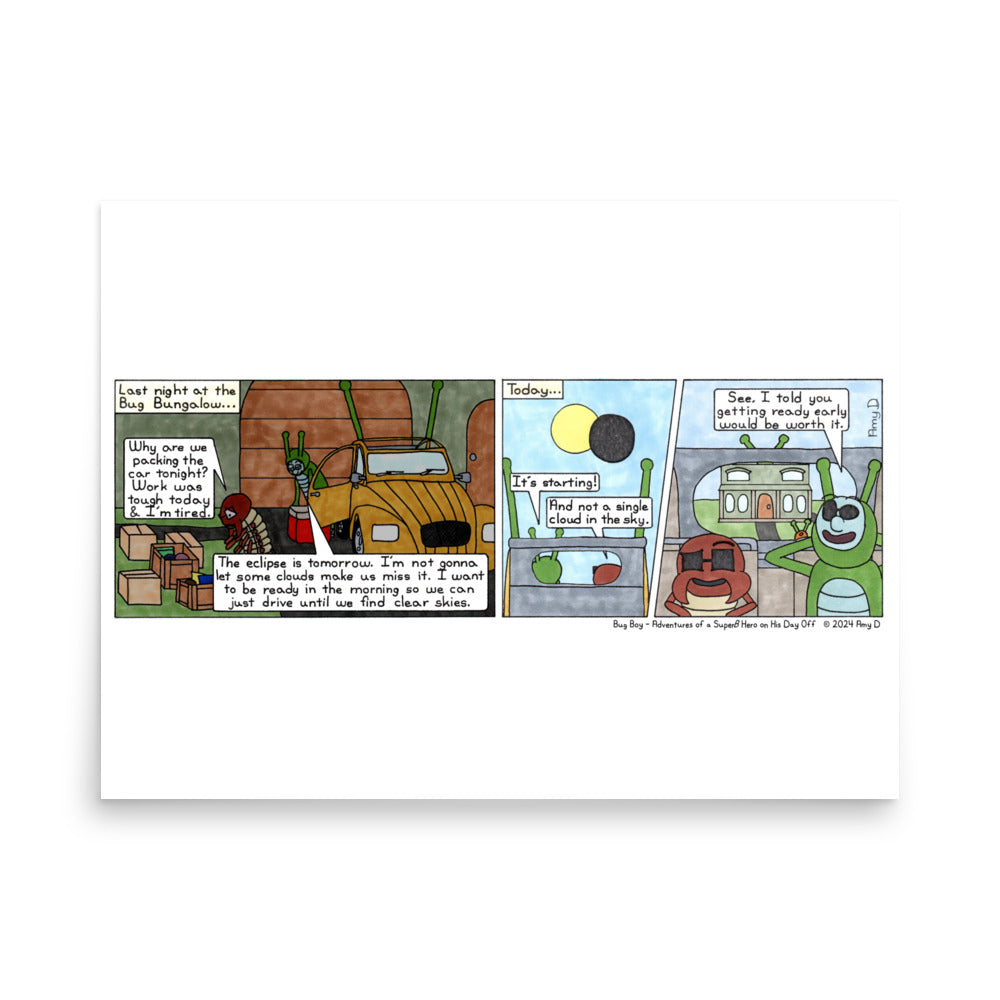 Eclipse - Comic Strip Prints - Apr. 6th, 2024