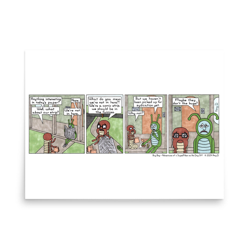 No News - Comic Strip Prints - Apr. 13th, 2024