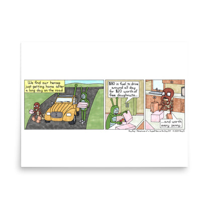 Doughnut - Comic Strip Prints - June 8th, 2024