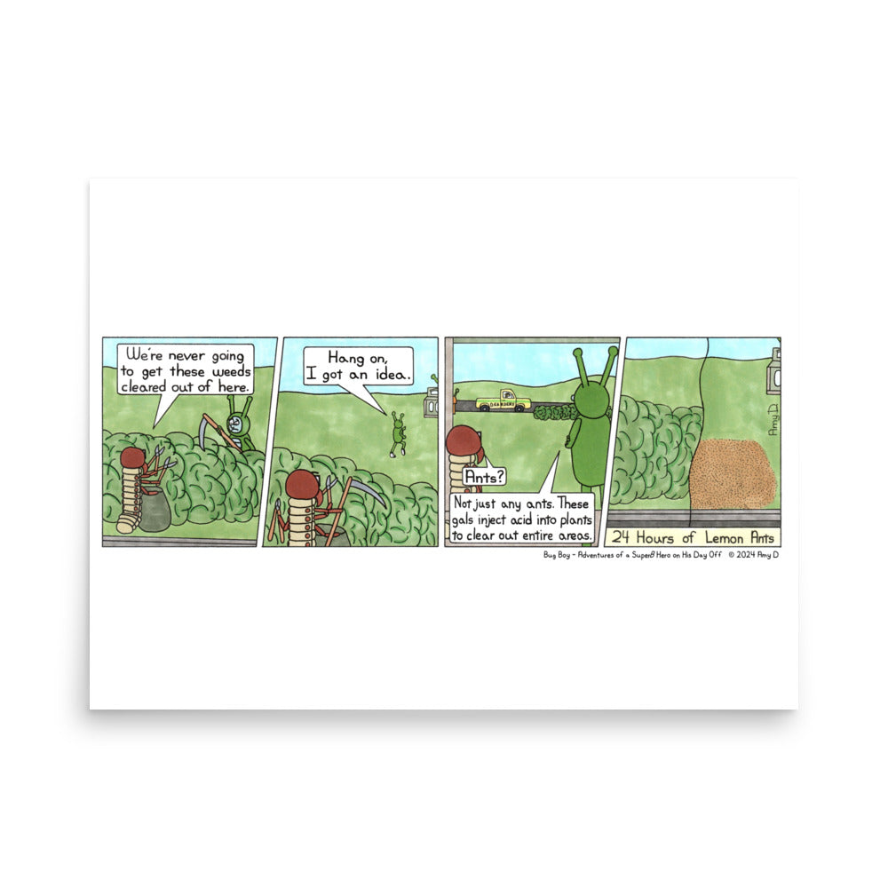 Lemon Ants - Comic Strip Prints - June 15th, 2024