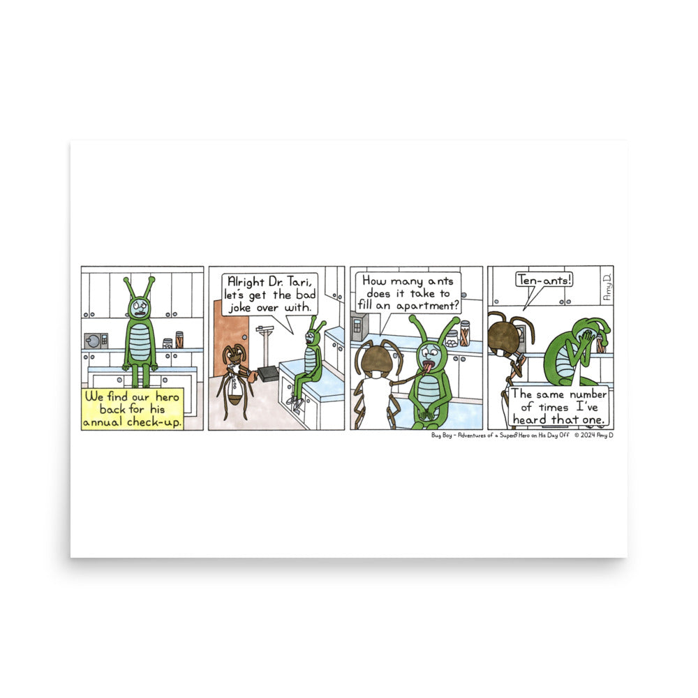 Checkup '24 - Comic Strip Prints - June 29th, 2024