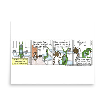 Checkup '24 - Comic Strip Prints - June 29th, 2024