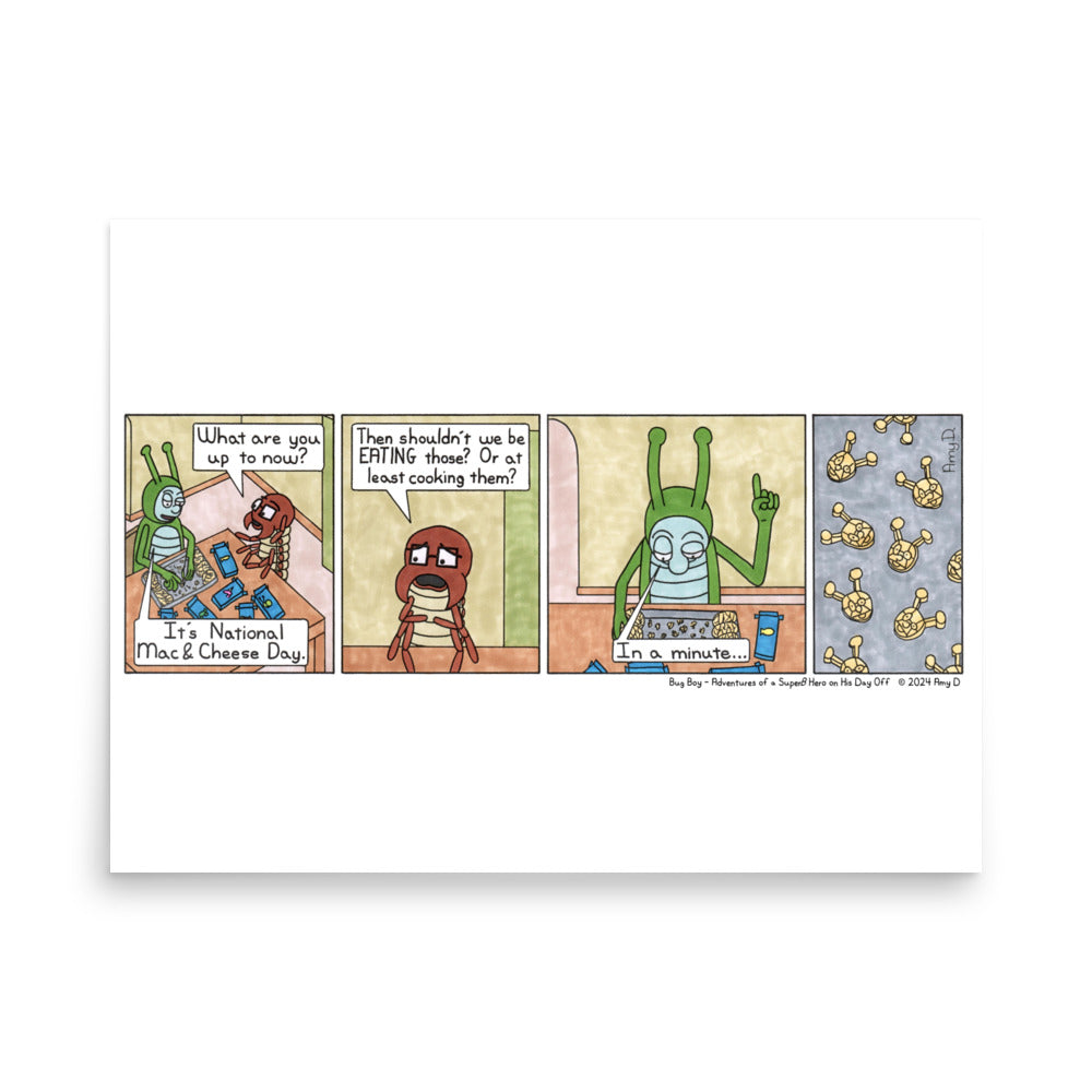 Mac & Cheese - Comic Strip Prints - July 13th, 2024