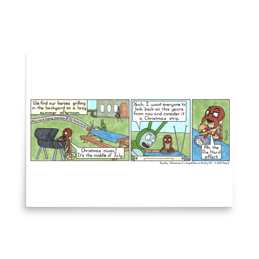 Christmas in July - Comic Strip Prints - July 27th, 2024