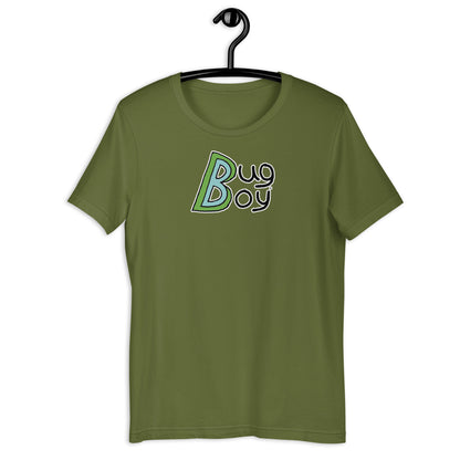 Bug Boy Logo T-Shirt in Olive - from The Bug Bungalow