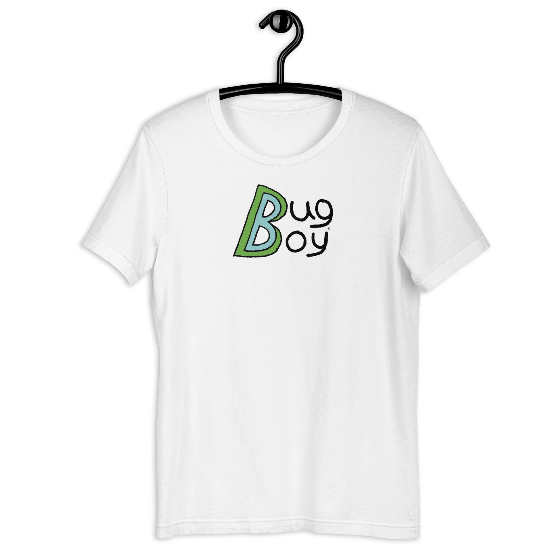 Bug Boy Logo T-Shirt in White - from The Bug Bungalow